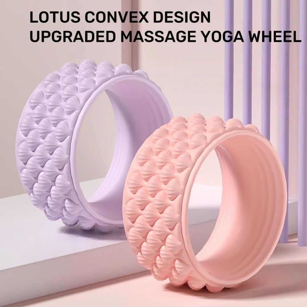Pilates Yoga Resistance Ring - Hot Silicone Yoga Wheel Dubbellaags verdikt