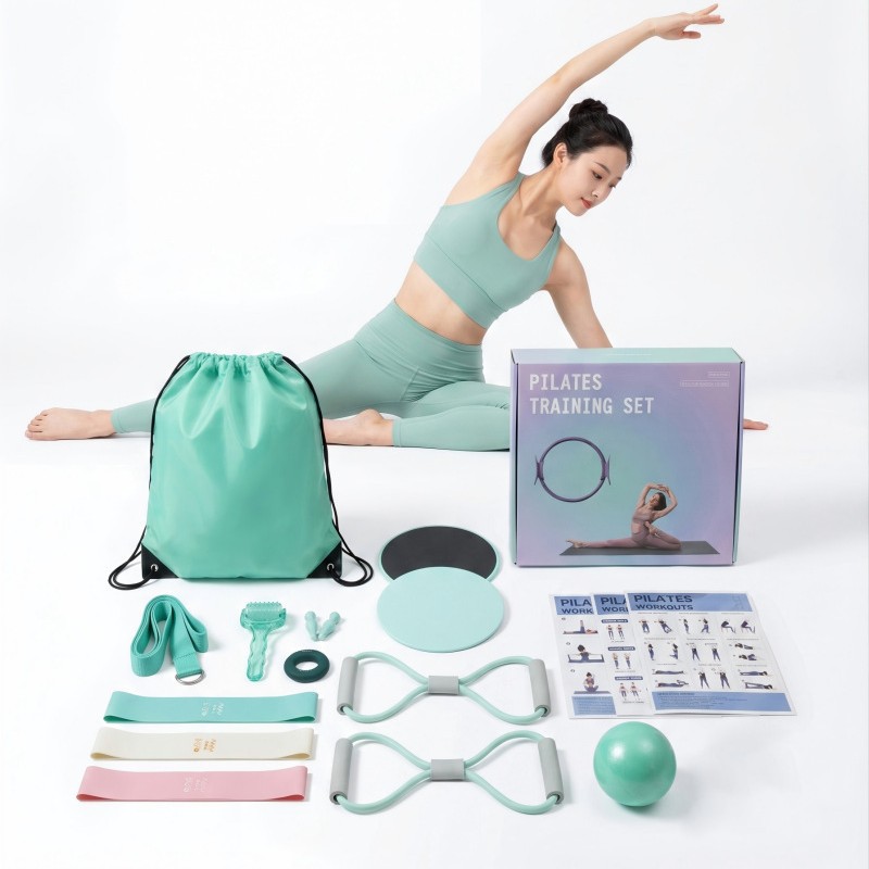 Pilates Yoga Resistance Ring - Pilates Ring Set, weerstandstrainingscirkel, spierversterkende magische