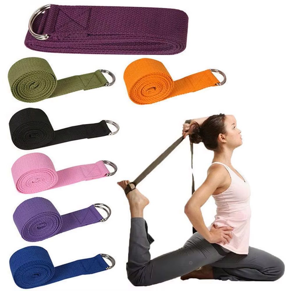 Pilates Yoga Sport - 180cm Sport Yoga-band Duurzaam Katoen Verstelbare