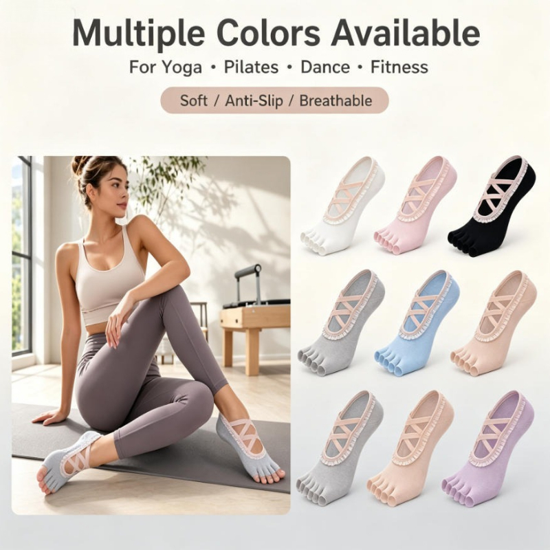 Pilates sokken voor dames met  - Pilates Yoga And Barre recensie en prijs