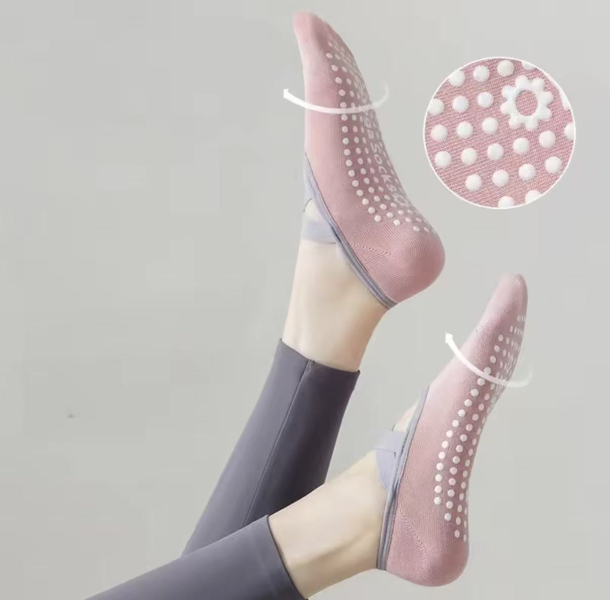 Dames Yoga Sok Siliconen Antis - Pilates Yoga Sport recensie en prijs