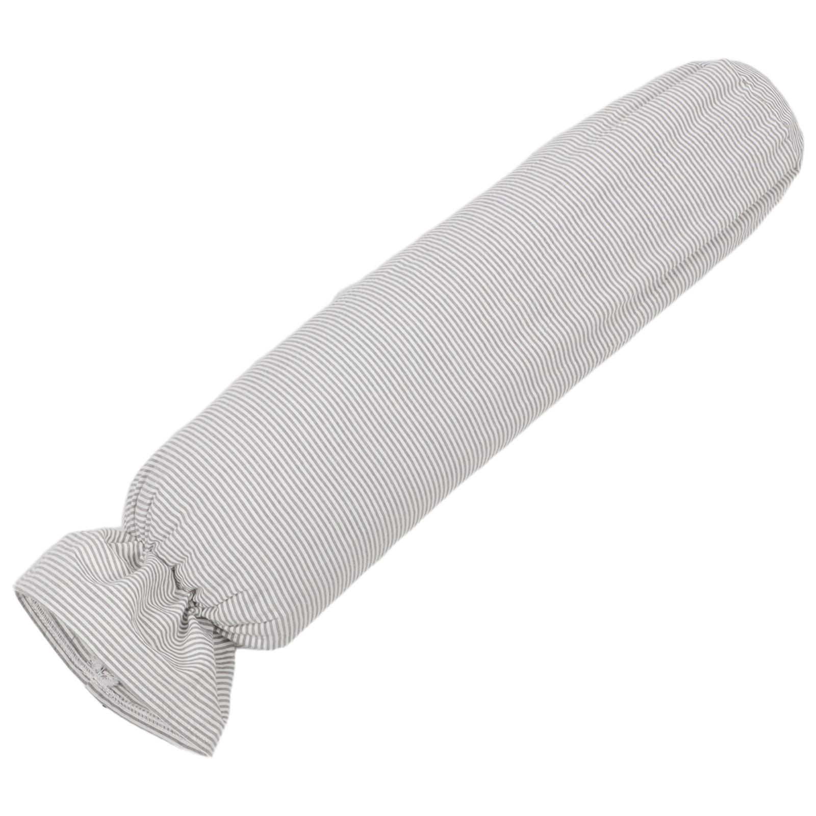 Lichtgrijs cilindrische nekkus - Bolster Cushion Round recensie en prijs