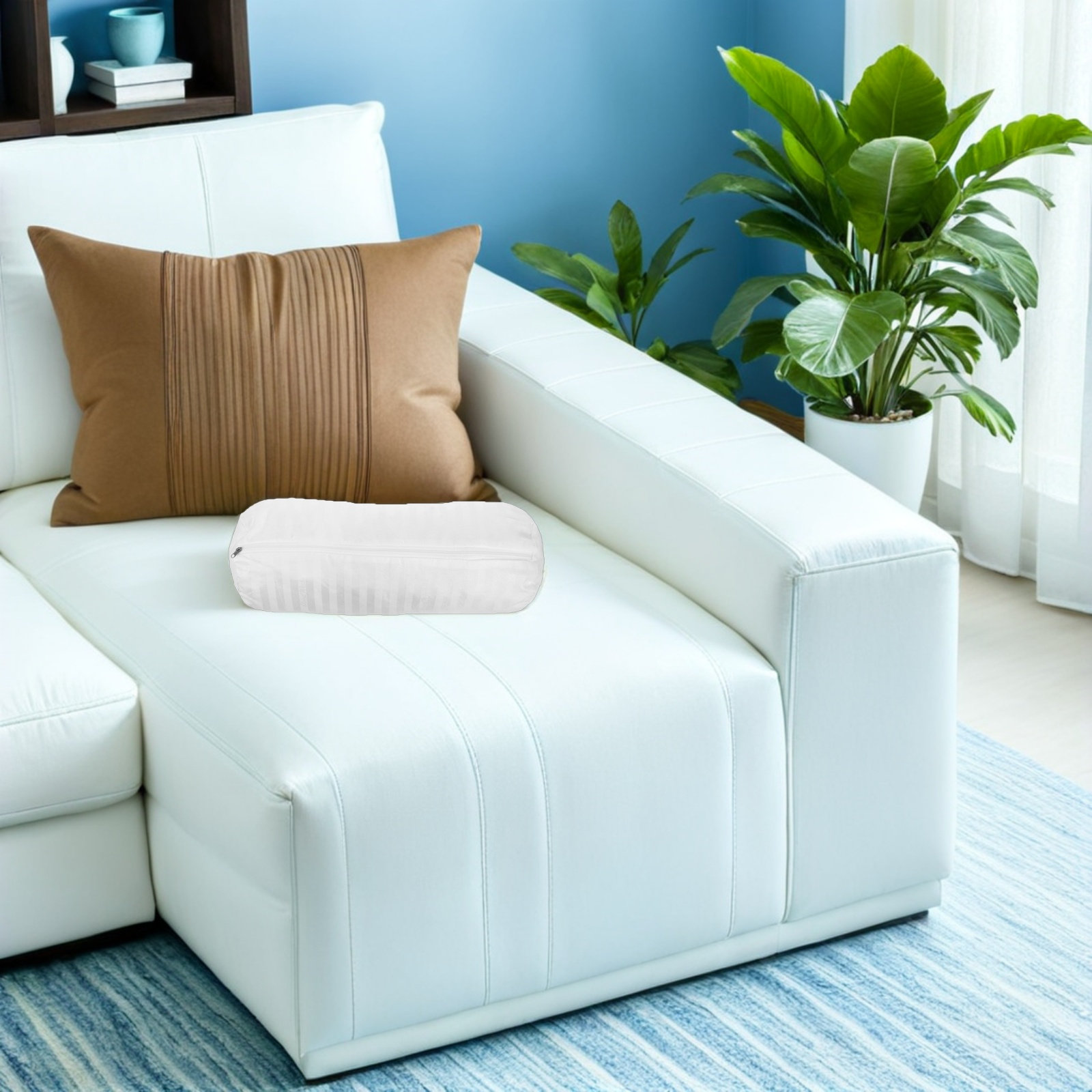 2 stuks kussenhoezen voor nekr - Bolster Cushion Round recensie en prijs