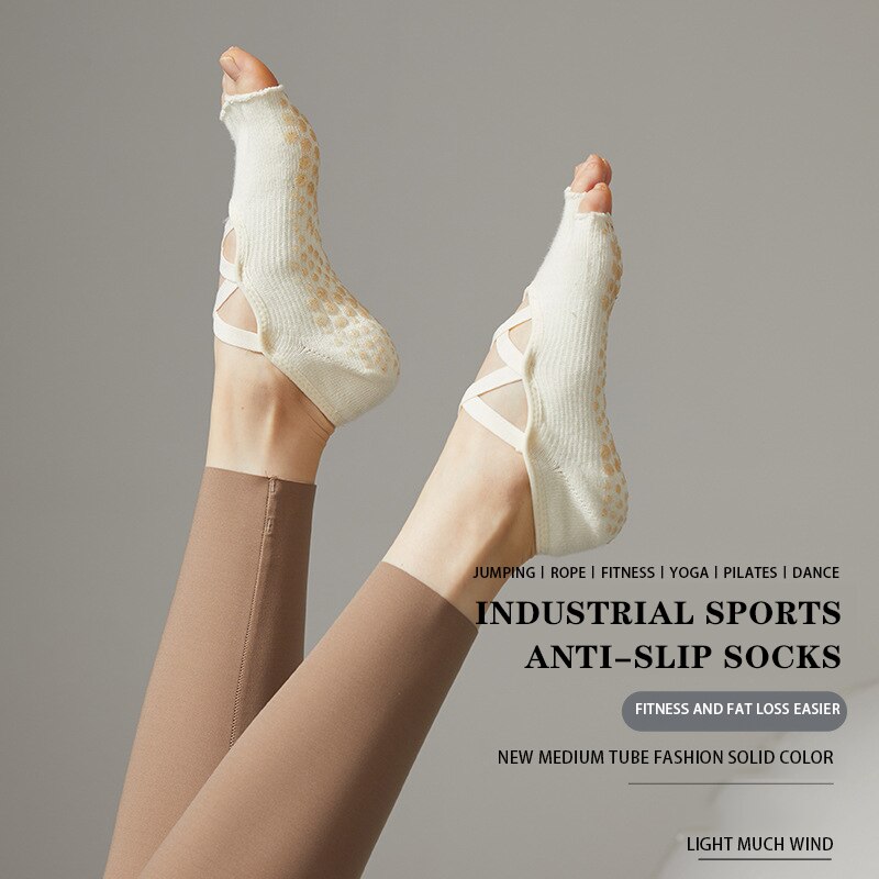Dames Yoga Sokken Non Slip Gre - Pilates Yoga And Barre recensie en prijs