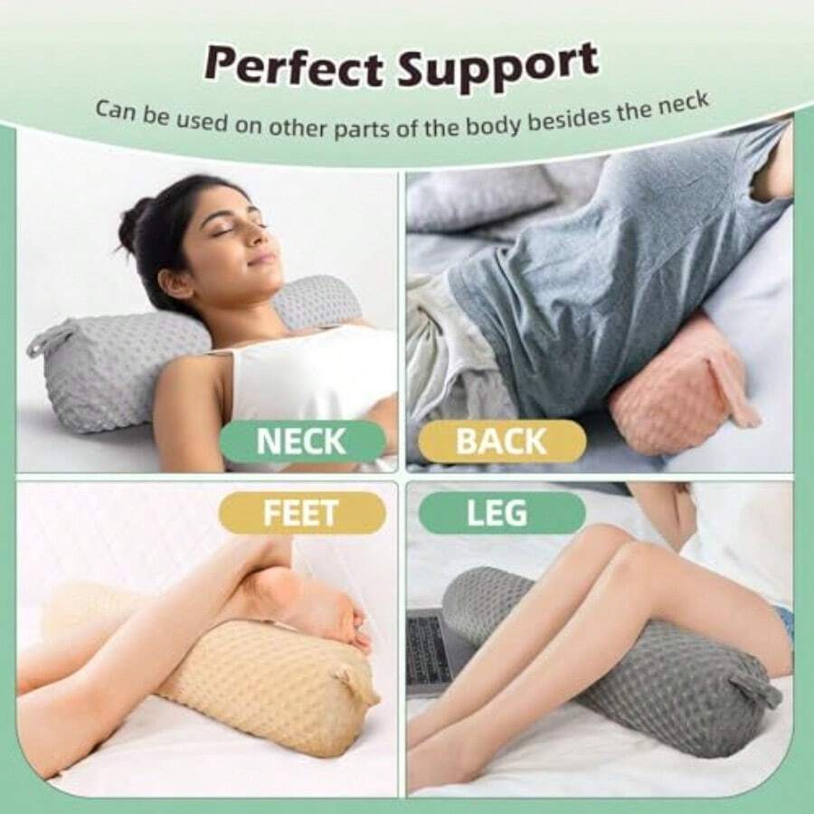 Cervicale nekrolkussen Memory  - Bolster Cushion Round recensie en prijs