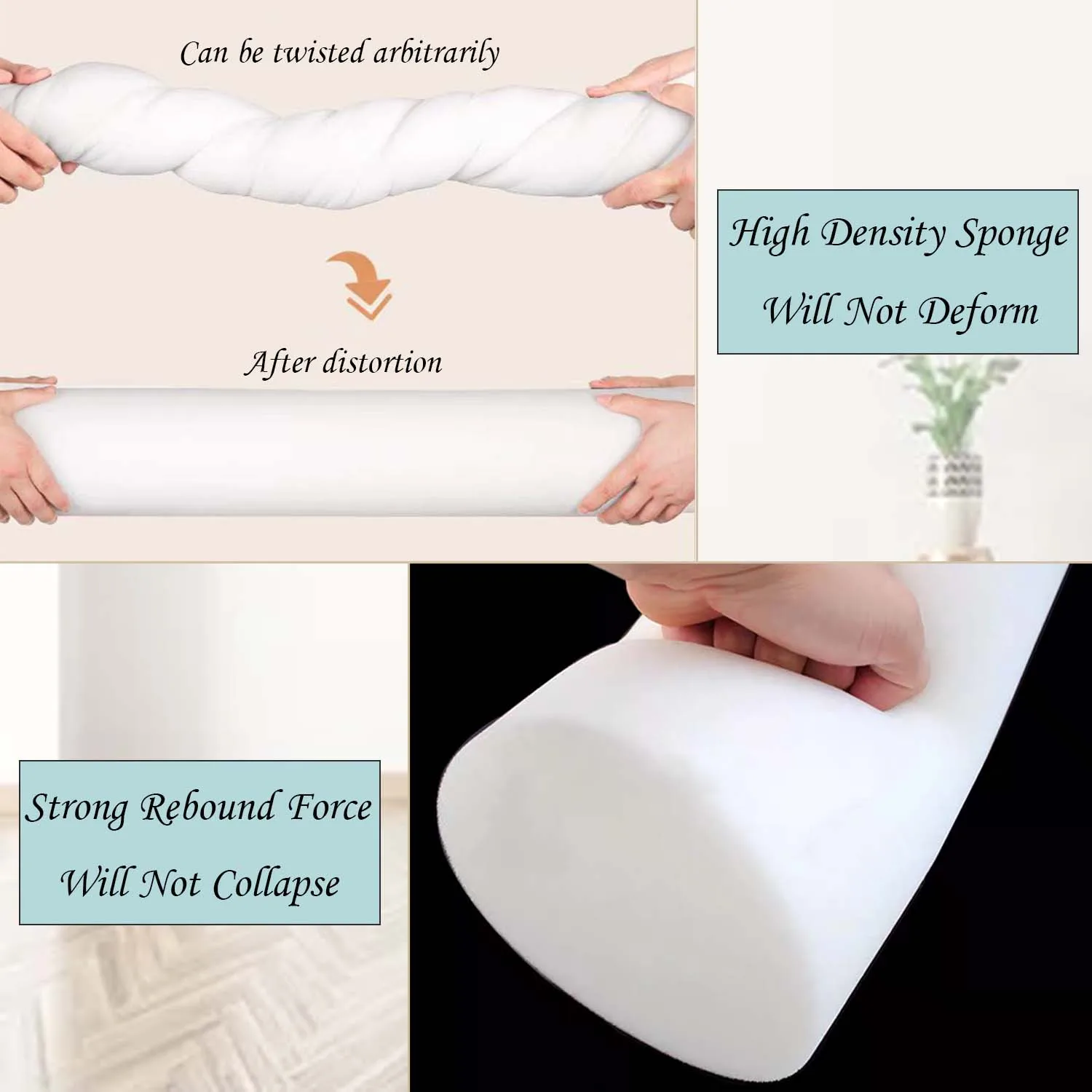 10 cm Diameters Linnen Cilinde - Bolster Cushion Round recensie en prijs