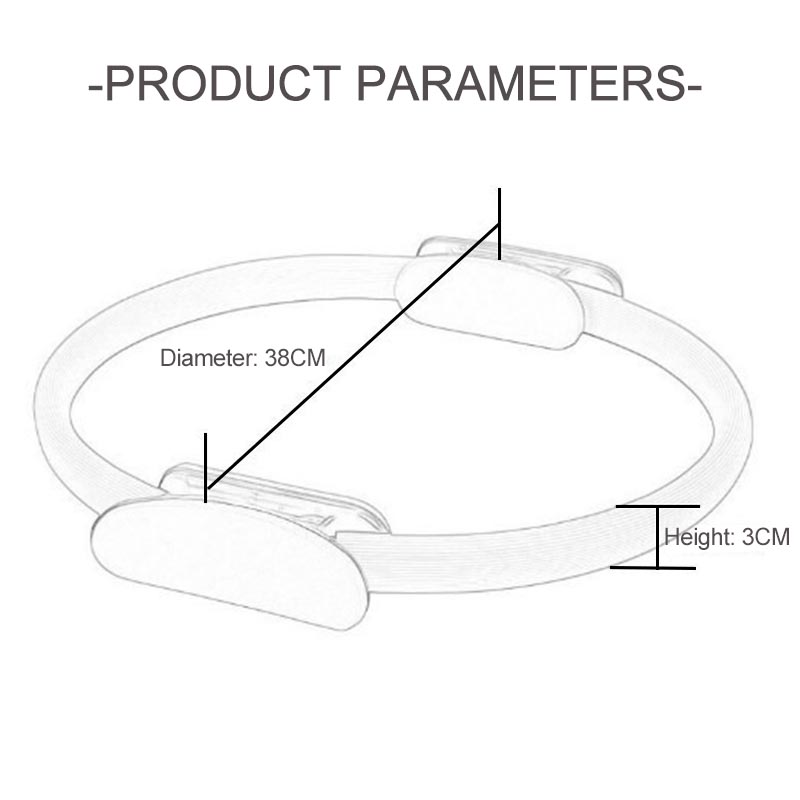 Pilates Ring Elastische Yoga F - Pilates Yoga Resistance Ring recensie en prijs