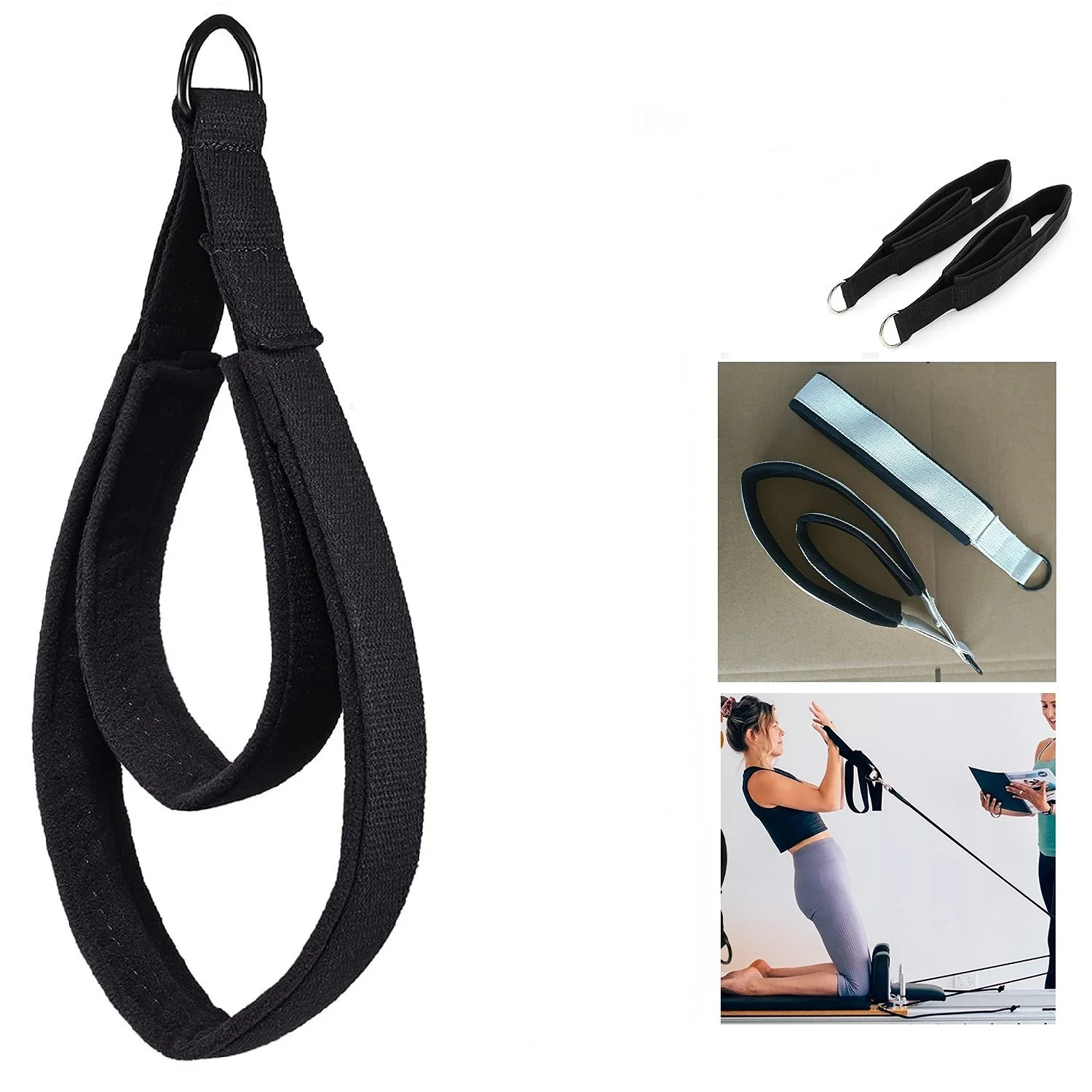 1PC Dubbele Ring Elastische Yo - Pilates Yoga Resistance Ring recensie en prijs