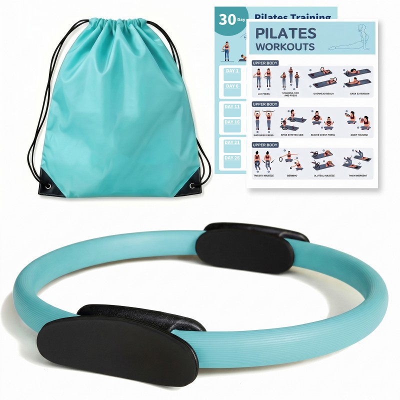 Pilates Ring Set, weerstandstr - Pilates Yoga Resistance Ring recensie en prijs