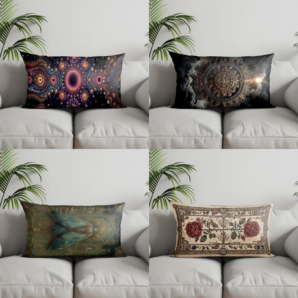 Home Decor Kleurrijk Mystiek R - Bolster Cushion Round recensie en prijs